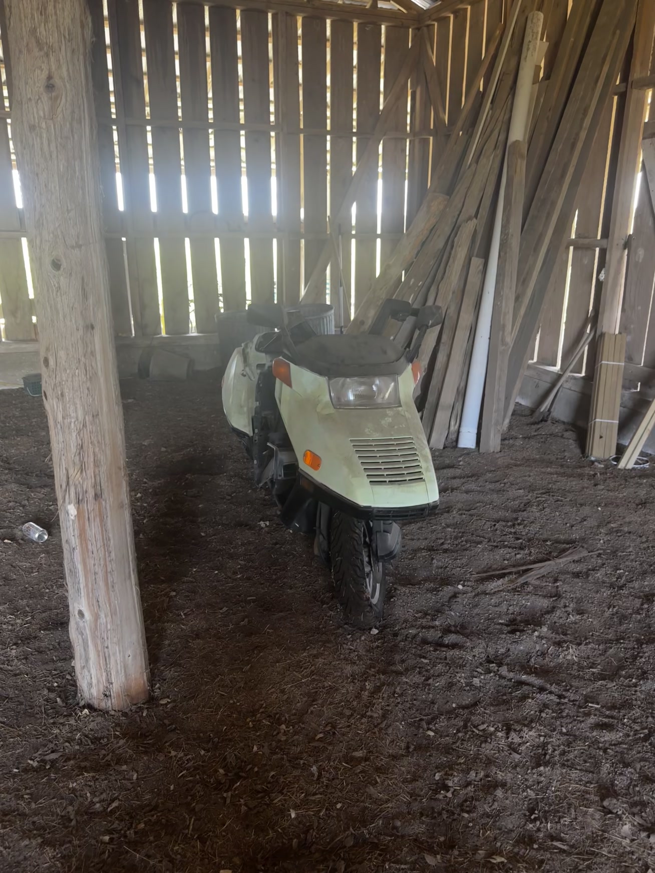 Broken Apart Scooter