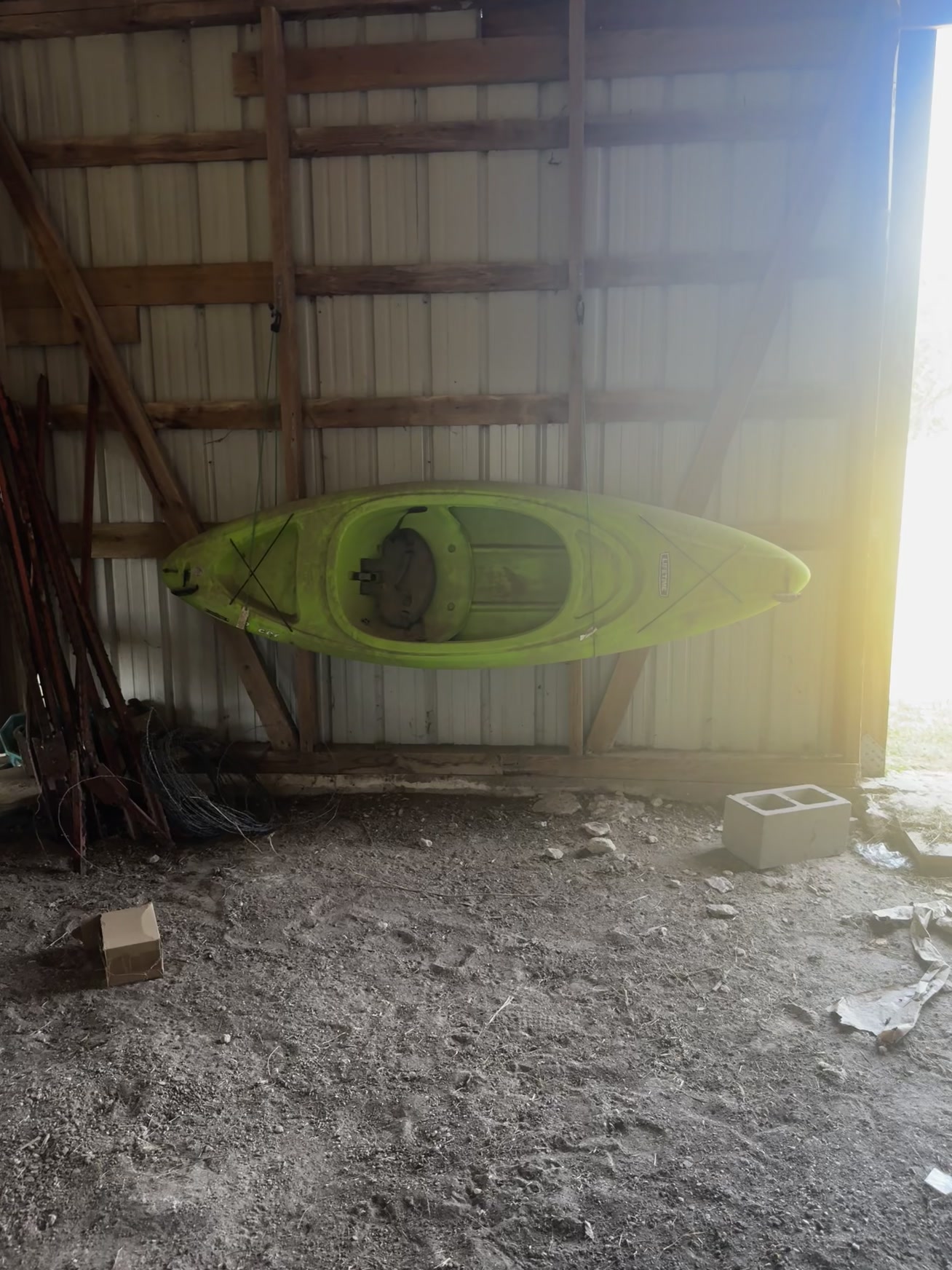 Green Kayak